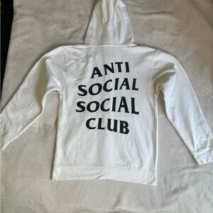 Anti Social Social Club Zip Up Hoodie AUTHENTIC​